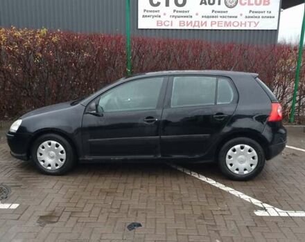 Черный Фольксваген Гольф, объемом двигателя 1.6 л и пробегом 260 тыс. км за 4900 $, фото 4 на Automoto.ua