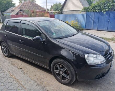 Черный Фольксваген Гольф, объемом двигателя 1.4 л и пробегом 217 тыс. км за 5400 $, фото 1 на Automoto.ua