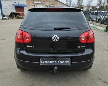 Черный Фольксваген Гольф, объемом двигателя 1.6 л и пробегом 280 тыс. км за 5900 $, фото 6 на Automoto.ua