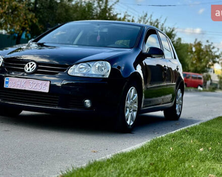Черный Фольксваген Гольф, объемом двигателя 1.6 л и пробегом 215 тыс. км за 6500 $, фото 8 на Automoto.ua