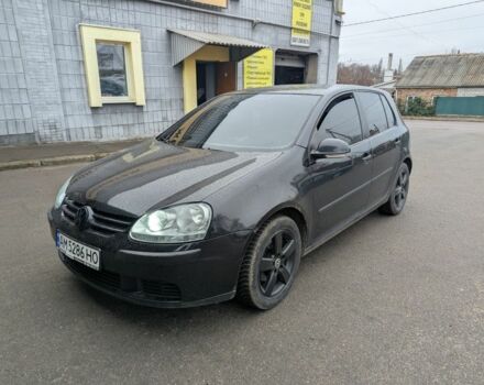 Черный Фольксваген Гольф, объемом двигателя 1.4 л и пробегом 246 тыс. км за 5000 $, фото 4 на Automoto.ua