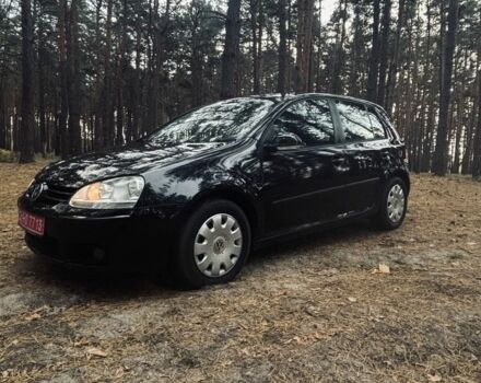 Черный Фольксваген Гольф, объемом двигателя 1.4 л и пробегом 268 тыс. км за 5600 $, фото 4 на Automoto.ua