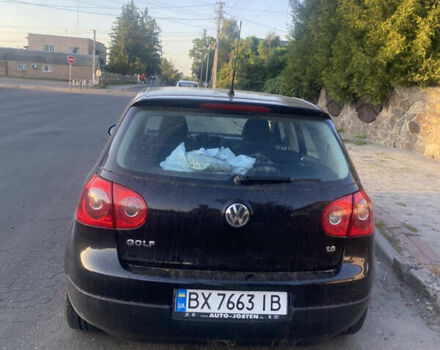 Черный Фольксваген Гольф, объемом двигателя 1.6 л и пробегом 218 тыс. км за 6300 $, фото 1 на Automoto.ua
