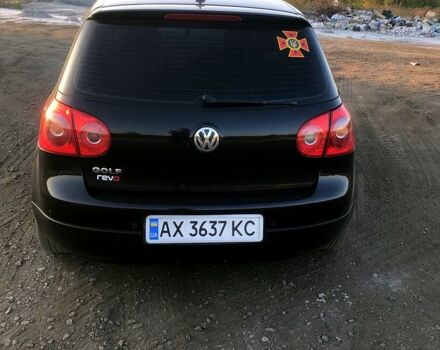 Черный Фольксваген Гольф, объемом двигателя 1.4 л и пробегом 240 тыс. км за 5900 $, фото 2 на Automoto.ua