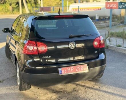 Черный Фольксваген Гольф, объемом двигателя 1.6 л и пробегом 258 тыс. км за 5950 $, фото 5 на Automoto.ua