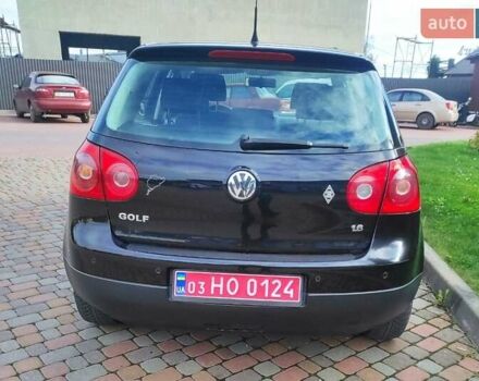 Черный Фольксваген Гольф, объемом двигателя 1.6 л и пробегом 188 тыс. км за 5500 $, фото 7 на Automoto.ua