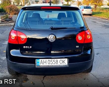 Черный Фольксваген Гольф, объемом двигателя 1.6 л и пробегом 236 тыс. км за 5800 $, фото 3 на Automoto.ua