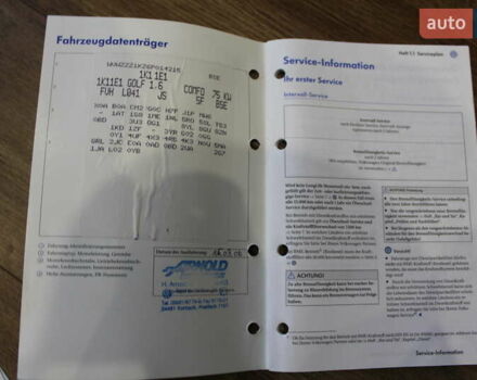 Чорний Фольксваген Гольф, об'ємом двигуна 1.6 л та пробігом 205 тис. км за 5790 $, фото 98 на Automoto.ua