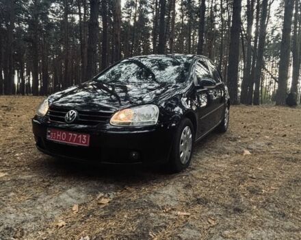 Черный Фольксваген Гольф, объемом двигателя 1.4 л и пробегом 268 тыс. км за 5600 $, фото 1 на Automoto.ua