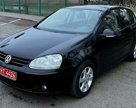 Черный Фольксваген Гольф, объемом двигателя 1.4 л и пробегом 244 тыс. км за 5550 $, фото 4 на Automoto.ua