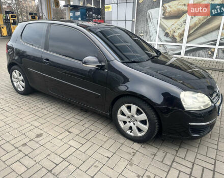 Черный Фольксваген Гольф, объемом двигателя 1.9 л и пробегом 344 тыс. км за 4850 $, фото 3 на Automoto.ua