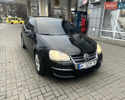 Черный Фольксваген Гольф, объемом двигателя 1.9 л и пробегом 344 тыс. км за 4850 $, фото 2 на Automoto.ua