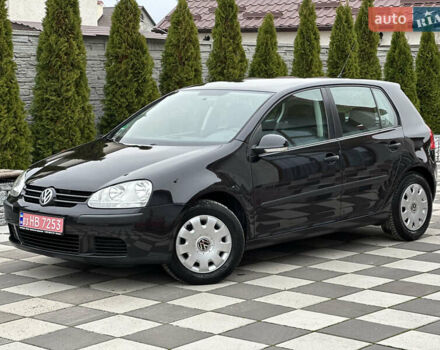 Черный Фольксваген Гольф, объемом двигателя 1.4 л и пробегом 187 тыс. км за 6500 $, фото 3 на Automoto.ua