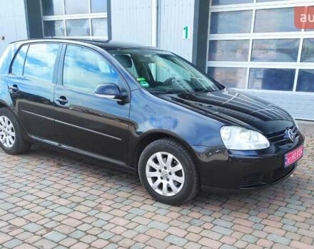 Черный Фольксваген Гольф, объемом двигателя 1.6 л и пробегом 188 тыс. км за 5500 $, фото 3 на Automoto.ua