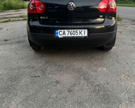 Черный Фольксваген Гольф, объемом двигателя 1.6 л и пробегом 298 тыс. км за 4600 $, фото 3 на Automoto.ua