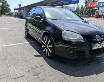 Черный Фольксваген Гольф, объемом двигателя 1.4 л и пробегом 230 тыс. км за 6500 $, фото 4 на Automoto.ua