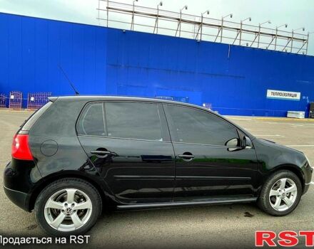 Черный Фольксваген Гольф, объемом двигателя 1.4 л и пробегом 345 тыс. км за 6000 $, фото 5 на Automoto.ua