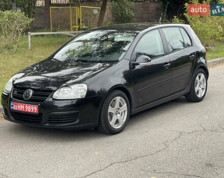 Черный Фольксваген Гольф, объемом двигателя 1.4 л и пробегом 217 тыс. км за 7750 $, фото 1 на Automoto.ua