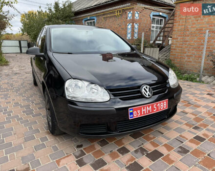 Черный Фольксваген Гольф, объемом двигателя 1.4 л и пробегом 246 тыс. км за 5600 $, фото 1 на Automoto.ua