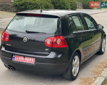 Черный Фольксваген Гольф, объемом двигателя 1.4 л и пробегом 217 тыс. км за 7750 $, фото 10 на Automoto.ua