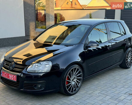 Черный Фольксваген Гольф, объемом двигателя 1.4 л и пробегом 171 тыс. км за 7500 $, фото 5 на Automoto.ua