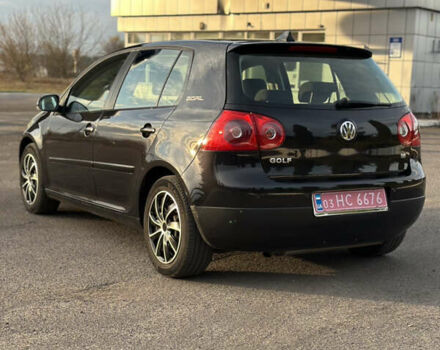 Черный Фольксваген Гольф, объемом двигателя 1.6 л и пробегом 232 тыс. км за 5750 $, фото 8 на Automoto.ua