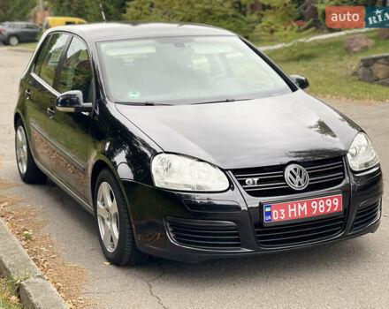 Черный Фольксваген Гольф, объемом двигателя 1.4 л и пробегом 217 тыс. км за 7750 $, фото 4 на Automoto.ua