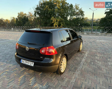 Черный Фольксваген Гольф, объемом двигателя 1.4 л и пробегом 337 тыс. км за 6200 $, фото 4 на Automoto.ua