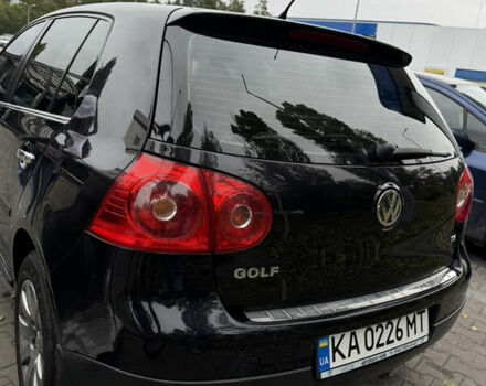 Черный Фольксваген Гольф, объемом двигателя 1.6 л и пробегом 243 тыс. км за 6300 $, фото 3 на Automoto.ua