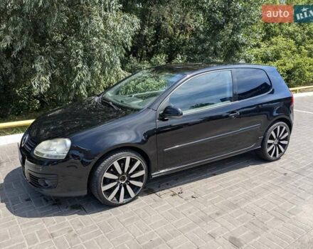 Черный Фольксваген Гольф, объемом двигателя 1.4 л и пробегом 230 тыс. км за 6500 $, фото 5 на Automoto.ua