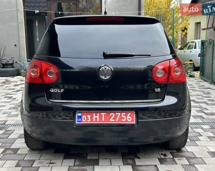 Черный Фольксваген Гольф, объемом двигателя 1.6 л и пробегом 196 тыс. км за 6200 $, фото 13 на Automoto.ua