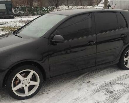 Черный Фольксваген Гольф, объемом двигателя 1.6 л и пробегом 207 тыс. км за 6200 $, фото 2 на Automoto.ua