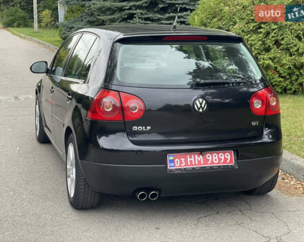 Черный Фольксваген Гольф, объемом двигателя 1.4 л и пробегом 217 тыс. км за 7750 $, фото 7 на Automoto.ua