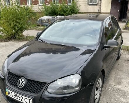 Черный Фольксваген Гольф, объемом двигателя 1.6 л и пробегом 230 тыс. км за 5200 $, фото 1 на Automoto.ua