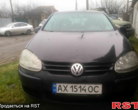 Черный Фольксваген Гольф, объемом двигателя 1.6 л и пробегом 178 тыс. км за 4200 $, фото 1 на Automoto.ua
