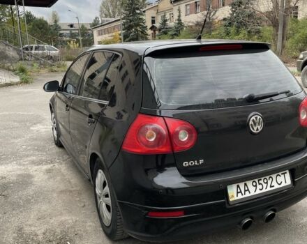 Черный Фольксваген Гольф, объемом двигателя 1.6 л и пробегом 230 тыс. км за 5200 $, фото 3 на Automoto.ua