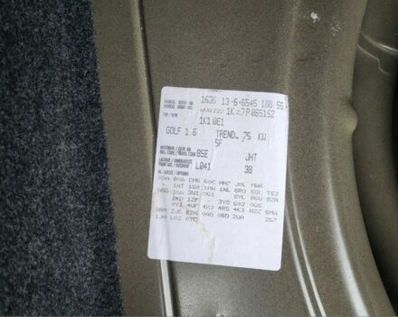 Черный Фольксваген Гольф, объемом двигателя 1.6 л и пробегом 237 тыс. км за 6350 $, фото 22 на Automoto.ua