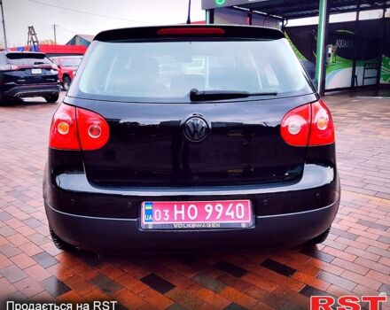 Черный Фольксваген Гольф, объемом двигателя 1.4 л и пробегом 246 тыс. км за 5500 $, фото 4 на Automoto.ua