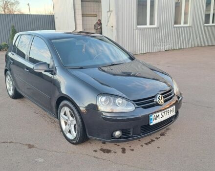 Черный Фольксваген Гольф, объемом двигателя 2 л и пробегом 287 тыс. км за 5799 $, фото 5 на Automoto.ua