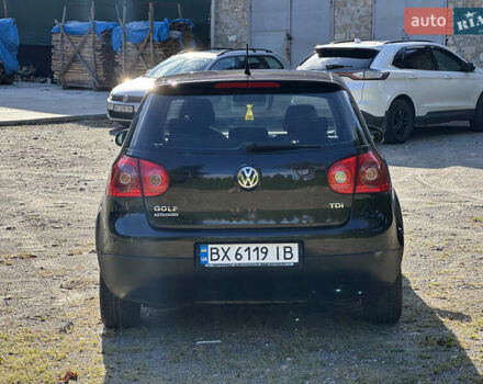 Черный Фольксваген Гольф, объемом двигателя 1.9 л и пробегом 333 тыс. км за 5200 $, фото 8 на Automoto.ua