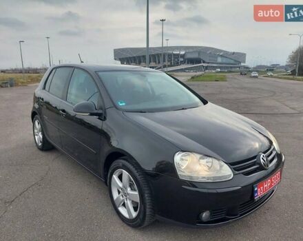 Черный Фольксваген Гольф, объемом двигателя 1.6 л и пробегом 198 тыс. км за 6499 $, фото 1 на Automoto.ua