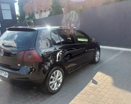 Черный Фольксваген Гольф, объемом двигателя 1.6 л и пробегом 228 тыс. км за 7500 $, фото 5 на Automoto.ua