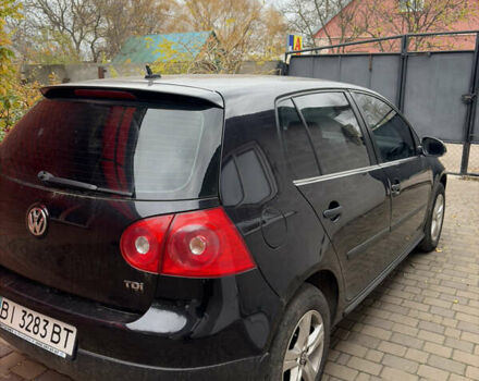 Черный Фольксваген Гольф, объемом двигателя 1.9 л и пробегом 141 тыс. км за 6900 $, фото 4 на Automoto.ua