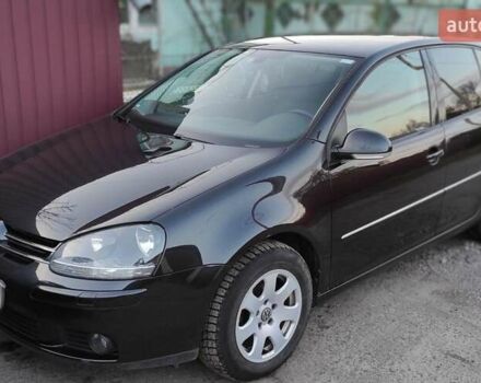 Черный Фольксваген Гольф, объемом двигателя 1.6 л и пробегом 178 тыс. км за 5950 $, фото 1 на Automoto.ua