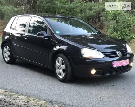 Черный Фольксваген Гольф, объемом двигателя 1.4 л и пробегом 206 тыс. км за 5900 $, фото 1 на Automoto.ua