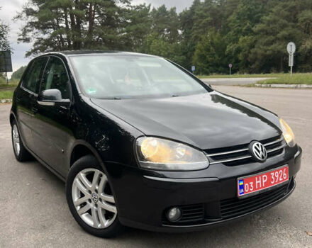 Черный Фольксваген Гольф, объемом двигателя 1.4 л и пробегом 244 тыс. км за 5800 $, фото 2 на Automoto.ua