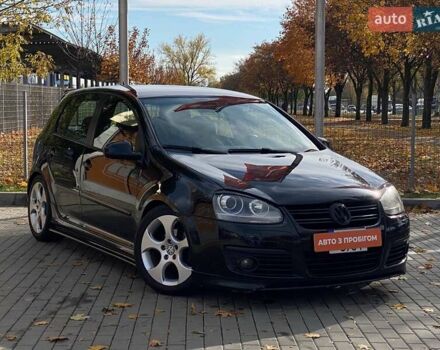 Черный Фольксваген Гольф, объемом двигателя 1.9 л и пробегом 266 тыс. км за 6400 $, фото 2 на Automoto.ua