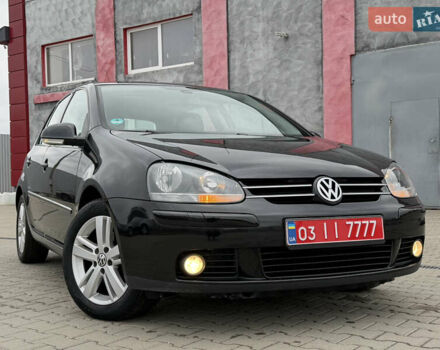 Черный Фольксваген Гольф, объемом двигателя 1.6 л и пробегом 189 тыс. км за 6650 $, фото 6 на Automoto.ua