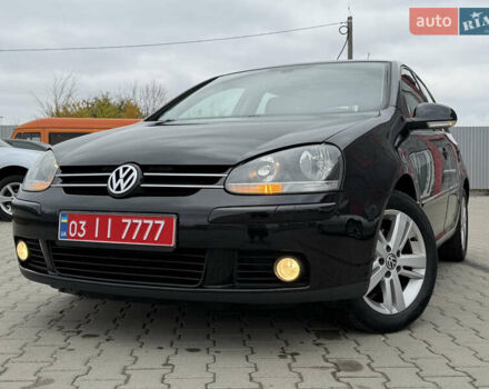 Черный Фольксваген Гольф, объемом двигателя 1.6 л и пробегом 189 тыс. км за 6650 $, фото 1 на Automoto.ua