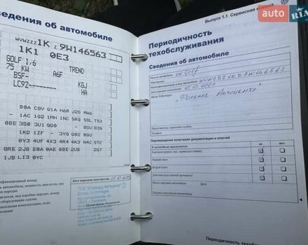 Черный Фольксваген Гольф, объемом двигателя 1.6 л и пробегом 196 тыс. км за 7000 $, фото 32 на Automoto.ua